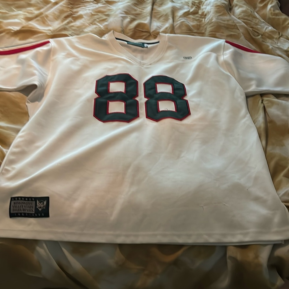 Throwback Jersey—-HBCU—- Jerry Rice